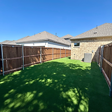 Pet-Friendly-Artificial-Turf-Installation-with-Drainage-Solution-in-Garland-TX 2